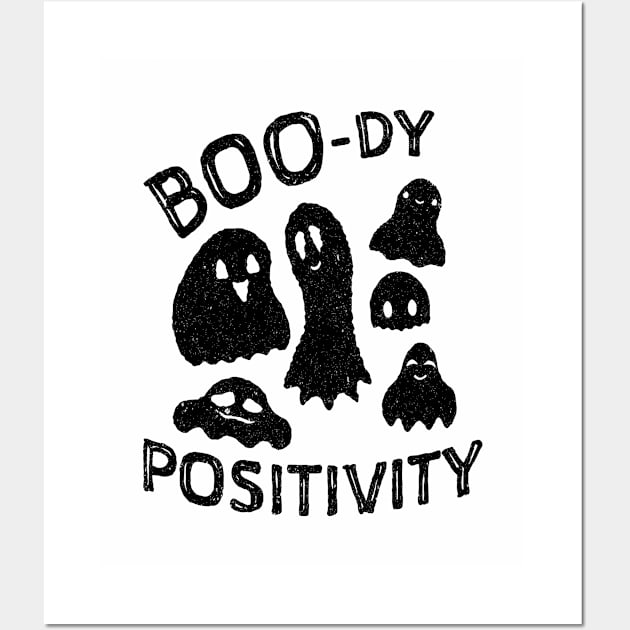 Boo-dy Positivity Wall Art by Hello Emu Design